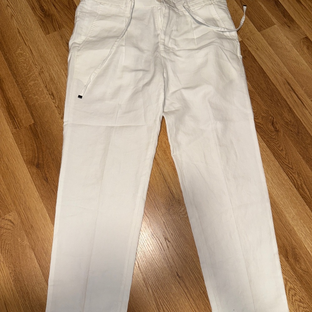 Murano White Chino Pants